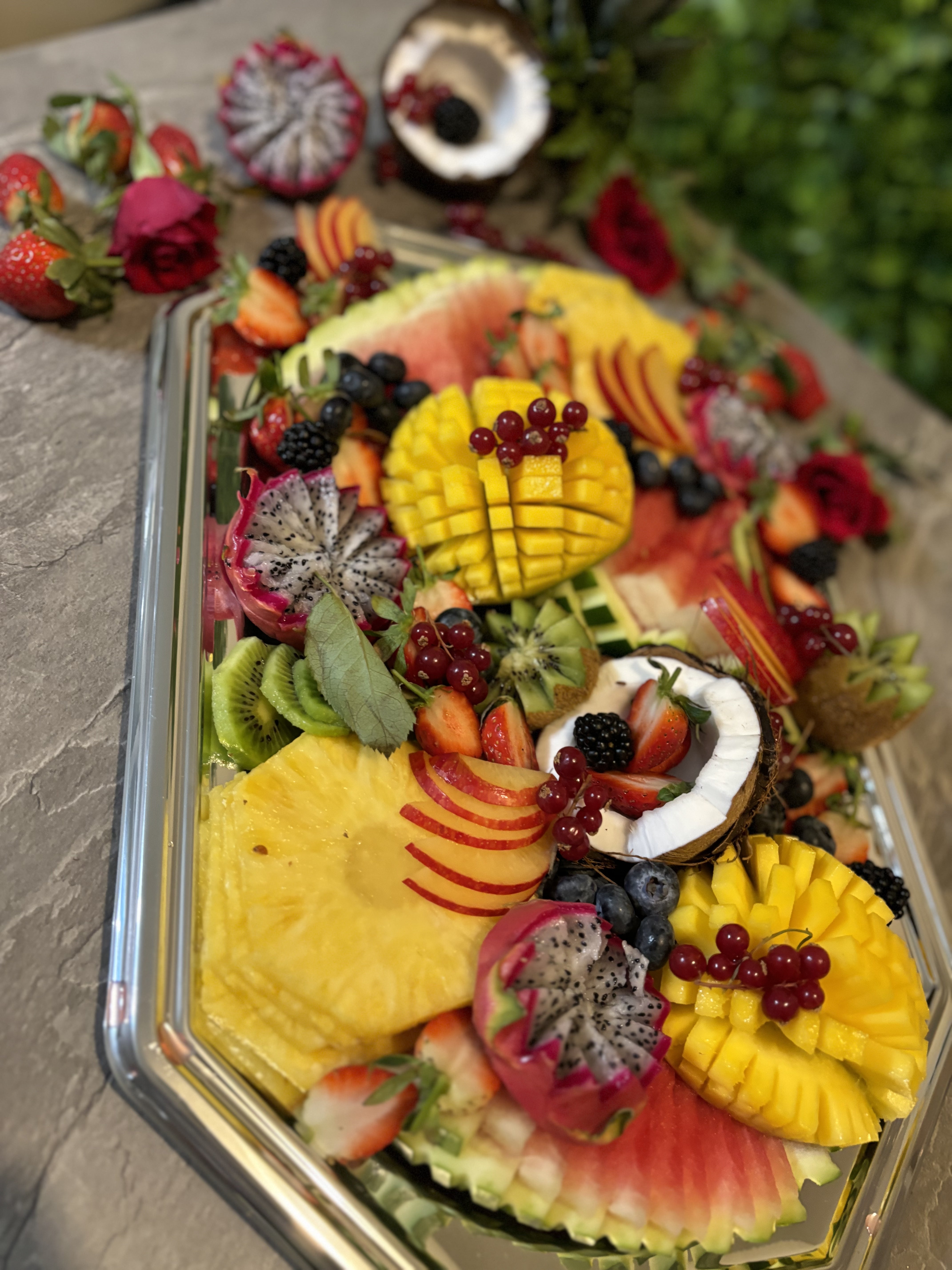 Les plateaux de fruits