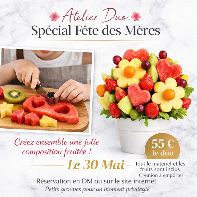 Atelier fruité duo  30 Mai 2026